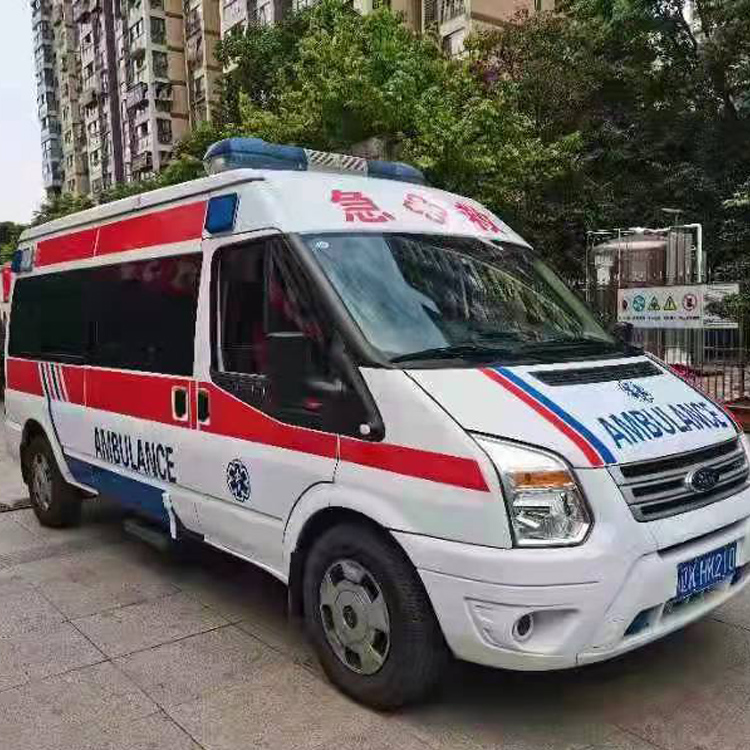 天涯长途救护车护送病人返乡